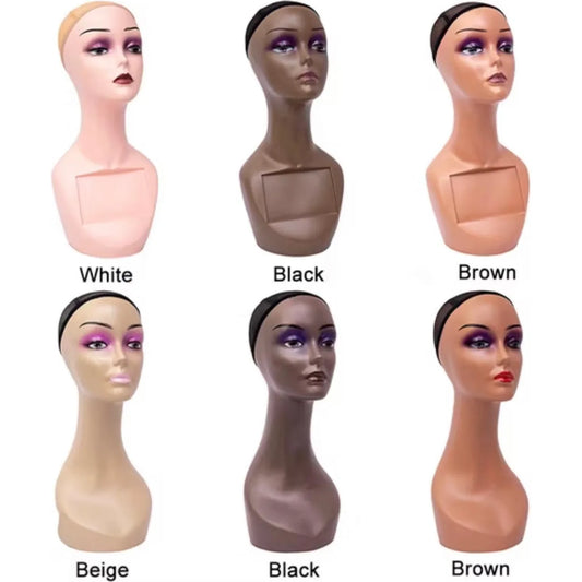 Tête de mannequin femme