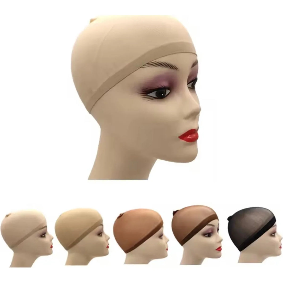 Bonnet de perruque (lot de 2)