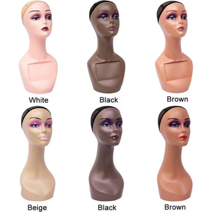 Tête de mannequin femme