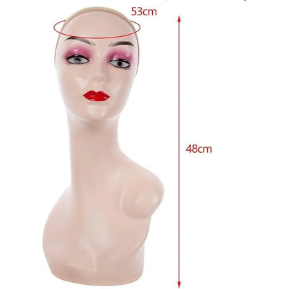 Tête de mannequin femme